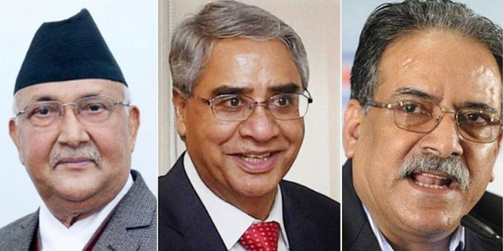 शीर्ष तीन दलको छुट्टा-छुट्टै बैठक आज