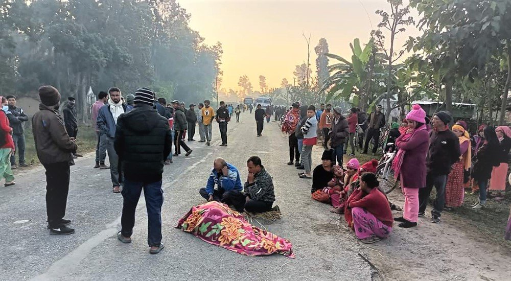 भारतीय गाडीको ठक्करबाट कन्चनपुरमा १  जनाको मृत्यु