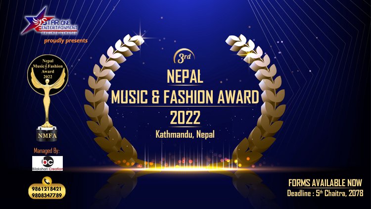 ‘नेपाल म्युजिक एन्ड फेसन अवार्ड’को तयारी