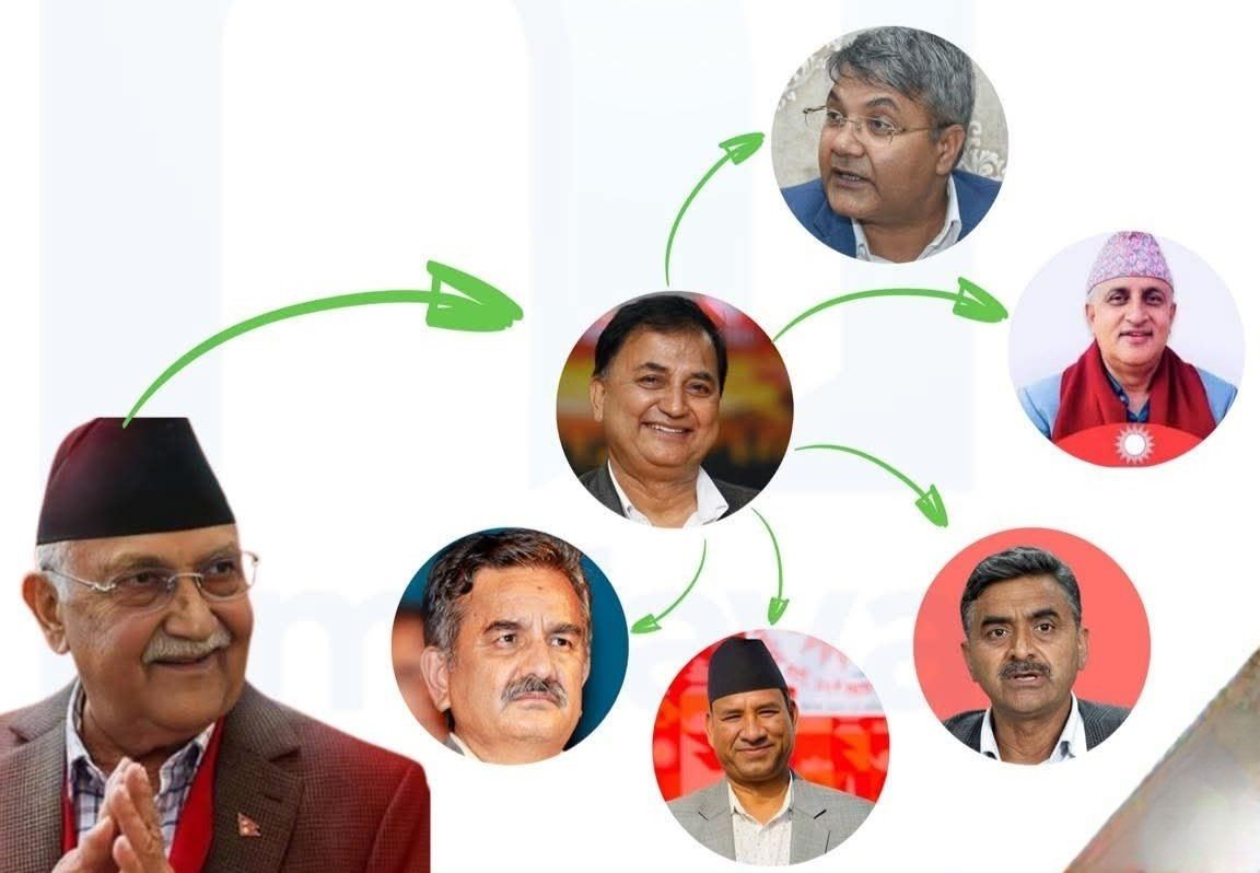 ओली बिरुद्ध निर्वाचन लडेका अधिकांश नेताहरुनै परेनन् उम्मेदवार सिफारिस सुचिमा