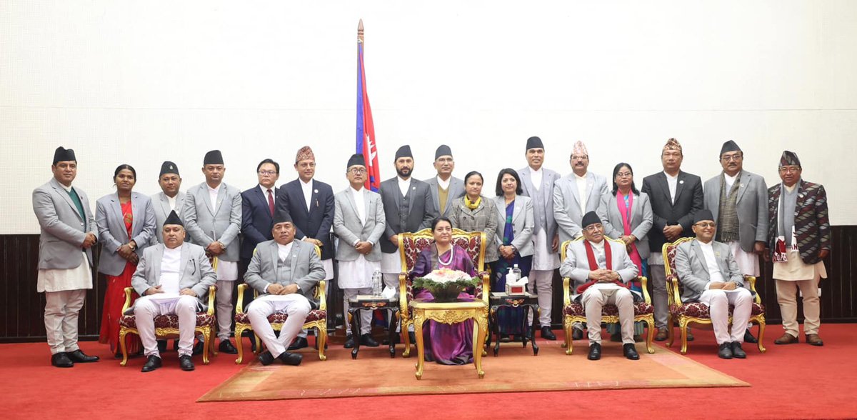 २३ सदस्यीय मन्त्रिपरिषदमा राजेन्द्र लिङ्देन पाँचौँ वरीयतामा, कसको के वरीयता ?